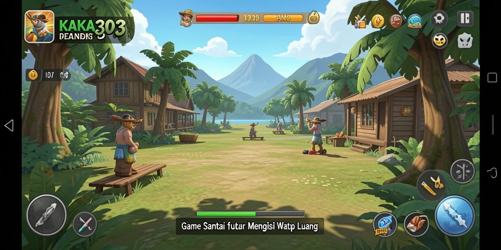 Tampilan gameplay KAKA303 yang mengasyikkan dan penuh warna.