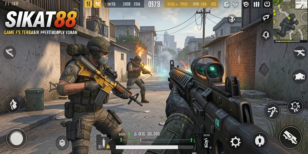 Tampilan gameplay SIKAT88 yang mendebarkan dan penuh aksi.